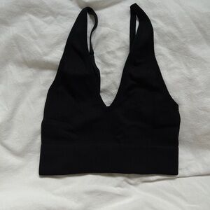 Garage Summer Seamless Deep Plunge Top